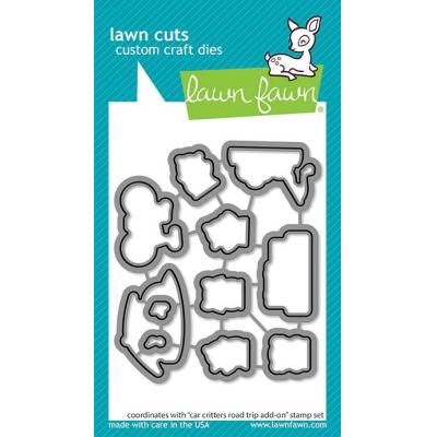 Lawn Fawn Lawn Cuts - Car Critters Road Trip Add-On